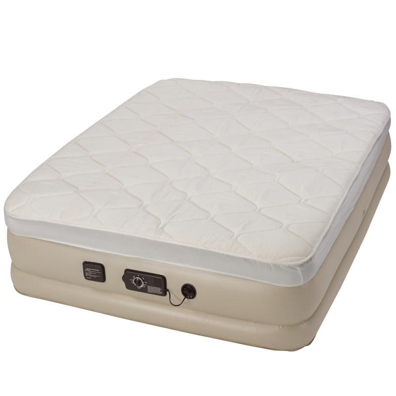 Serta Queen Raised 18" Air Mattress with BuiltinPump & Reviews Wayfair